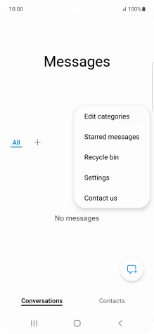 Press Settings. Press Settings.
