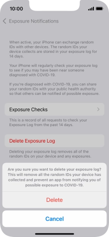 Press Delete. Press Delete.