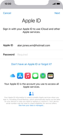 Press the field next to Press the field next to