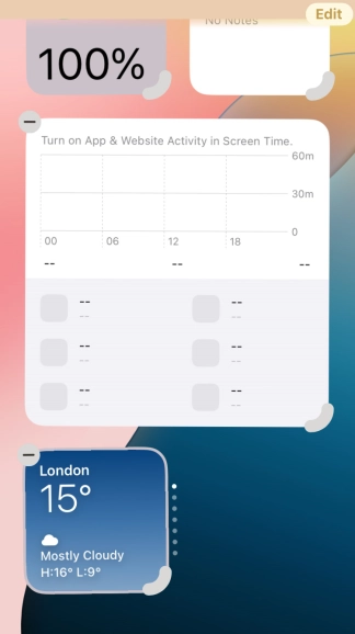Press the Home key. Press the Home key.