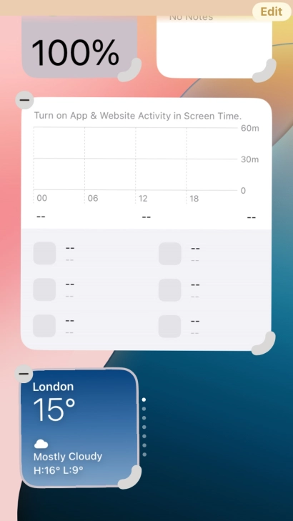 Press the Home key. Press the Home key.