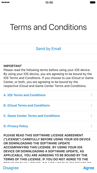 Press Agree. Press Agree.