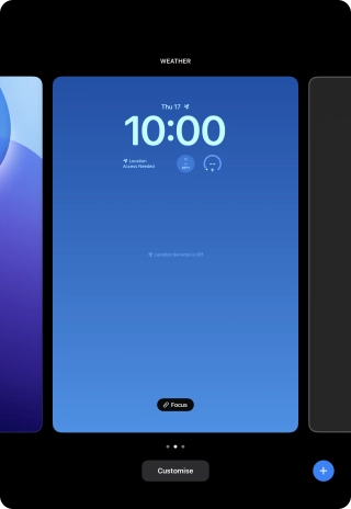 Press Focus. Press Focus.