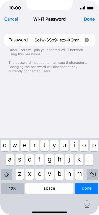 Press Done. Press Done.