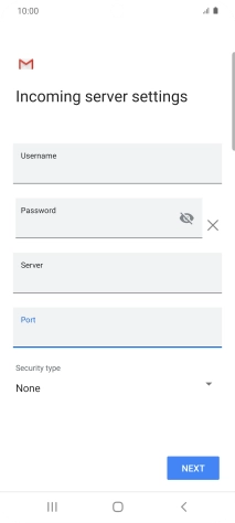 Press the drop down list below Press the drop down list below