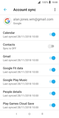 Press the indicator next to Press the indicator next to