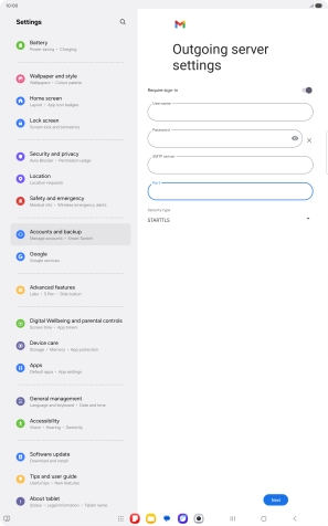Press the drop down list below Press the drop down list below