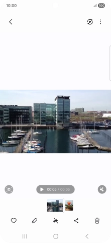 Press the AI icon. Press the AI icon.