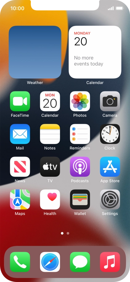 Press Settings. Press Settings.