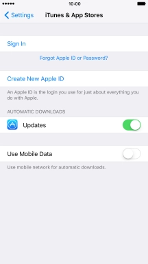 If you don t have an Apple ID, press Create New Apple ID and follow the instructions on the screen to create an Apple ID. If you don t have an Apple ID, press Create New Apple ID and follow the instructions on the screen to create an Apple ID.