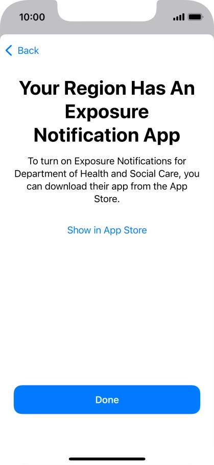 Press Show in App Store and follow the instructions on the screen to download and install the app. Press Show in App Store and follow the instructions on the screen to download and install the app.