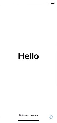 Slide your finger upwards starting from the bottom of the screen. Slide your finger upwards starting from the bottom of the screen.