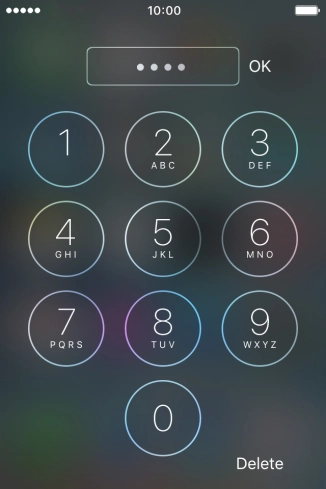 Key in your PIN and press OK. Key in your PIN and press OK.