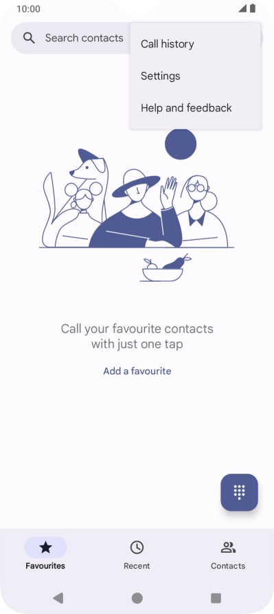 Press Settings. Press Settings.