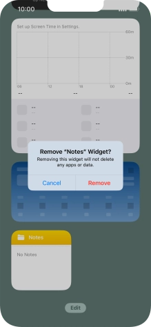 Press Remove. Press Remove.