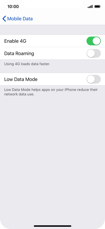 Press the indicator next to Press the indicator next to