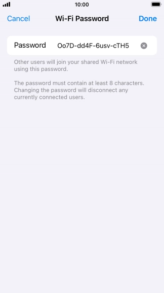 Press Done. Press Done.