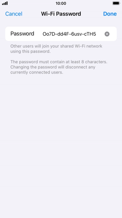 Press Done. Press Done.