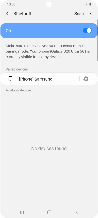 Press the Home key to return to the home screen. Press the Home key to return to the home screen.