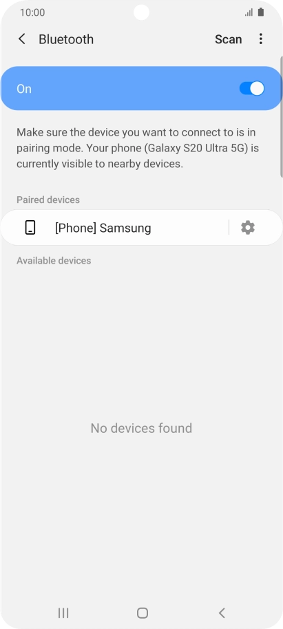 Press the Home key to return to the home screen. Press the Home key to return to the home screen.