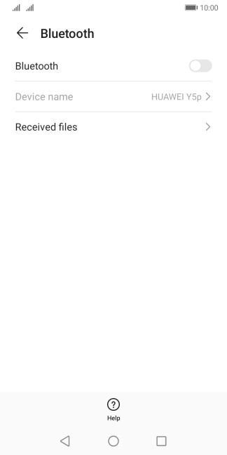 Press the indicator next to Press the indicator next to