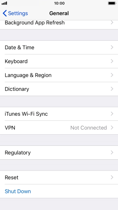Press Reset. Press Reset.