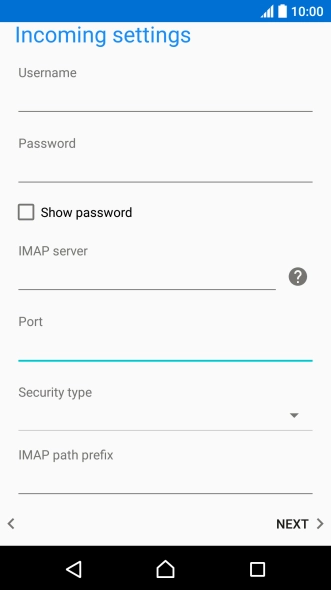 Press the drop down list below Press the drop down list below