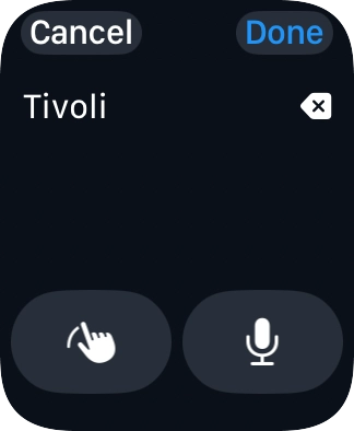 Press the microphone icon to turn on voice input. Press the microphone icon to turn on voice input.