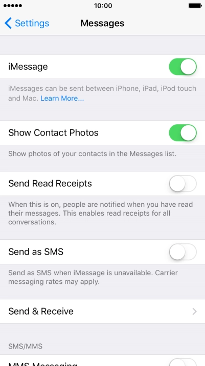 Press the indicator next to Press the indicator next to