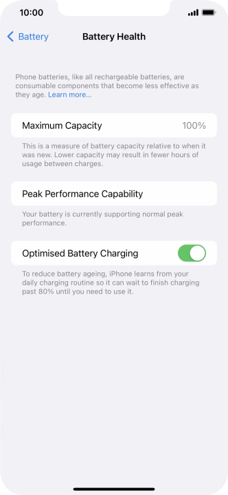 Press the indicator next to Press the indicator next to