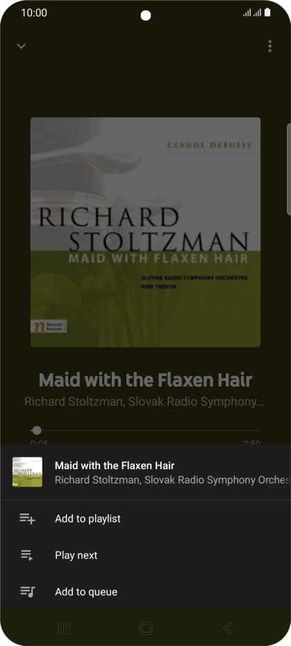 Press Add to playlist. Press Add to playlist.