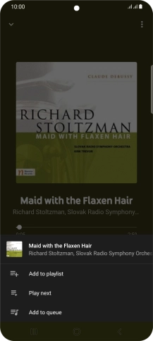 Press Add to playlist. Press Add to playlist.