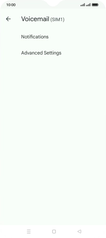 Press Advanced Settings. Press Advanced Settings.