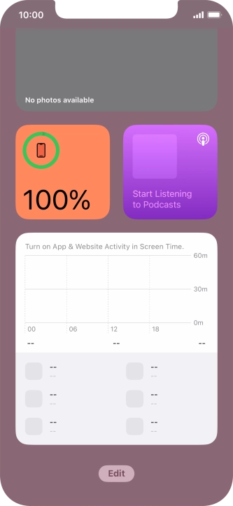 Press Edit. Press Edit.