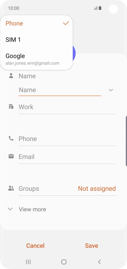 Press Phone. Press Phone.