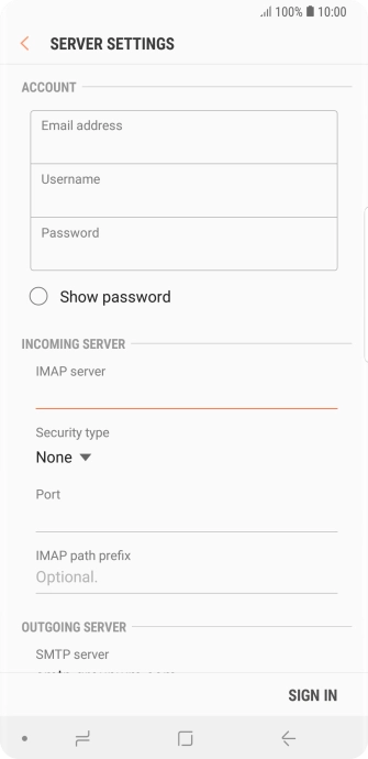 Press the drop down list below Press the drop down list below