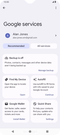 Press Find My Device. Press Find My Device.