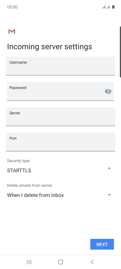 Press the field below Press the field below