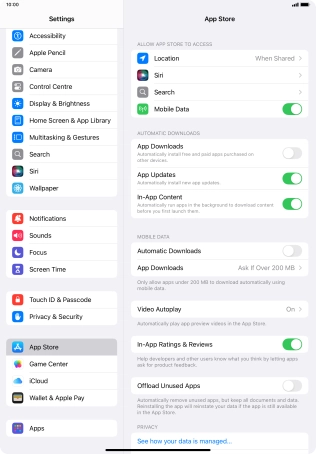 Press the indicator next to Press the indicator next to