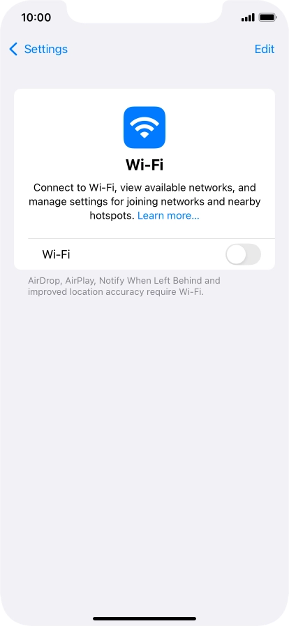 Press the indicator next to Press the indicator next to
