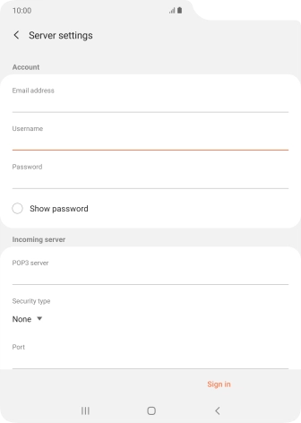Press the field below Press the field below