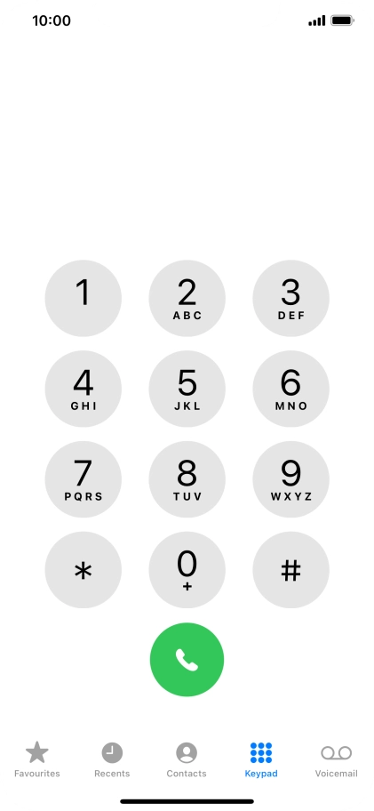 Press Keypad. Press Keypad.