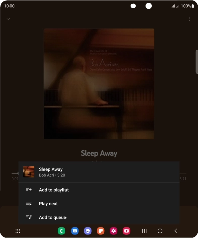 Press Add to playlist. Press Add to playlist.