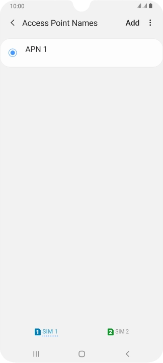 Press Add. Press Add.