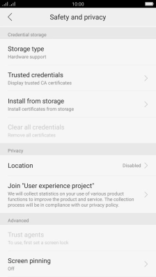 Press Location. Press Location.