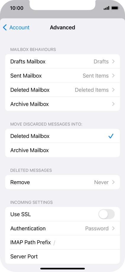 Press the indicator next to Press the indicator next to