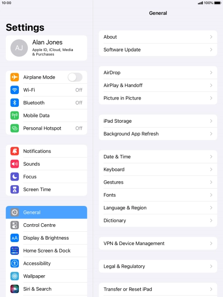 Press Background App Refresh. Press Background App Refresh.