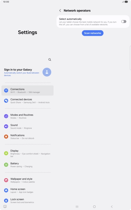 Press the indicator next to Press the indicator next to
