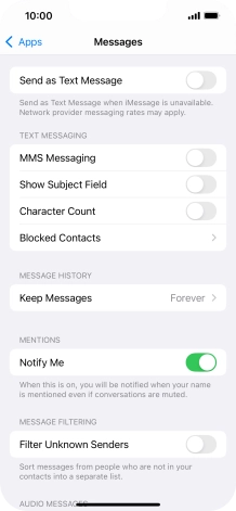 Press the indicator next to Press the indicator next to