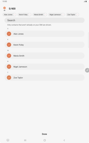 Press Done. Press Done.